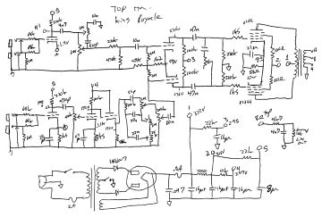 Tophat King Royale schematic circuit diagram